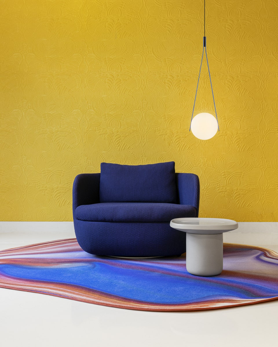 Moooi Mixing Pixels Scribble Carpet