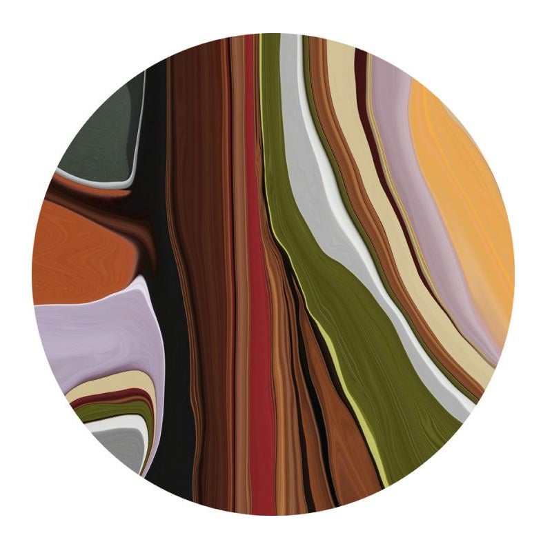 Moooi Liquid Layers Agate Round Carpet