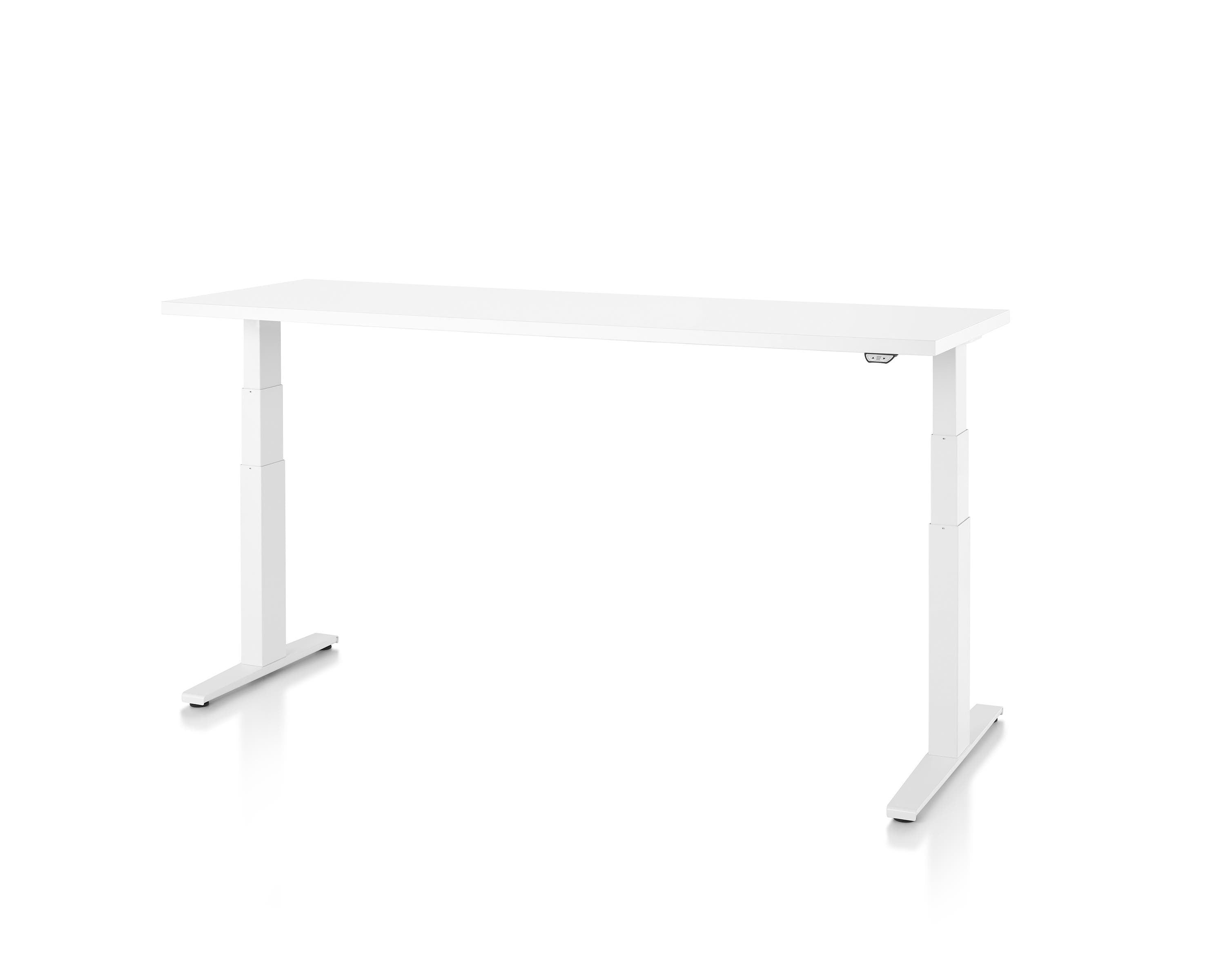 Herman Miller Motia® Sit-to-Stand Rectangular Table T-Foot