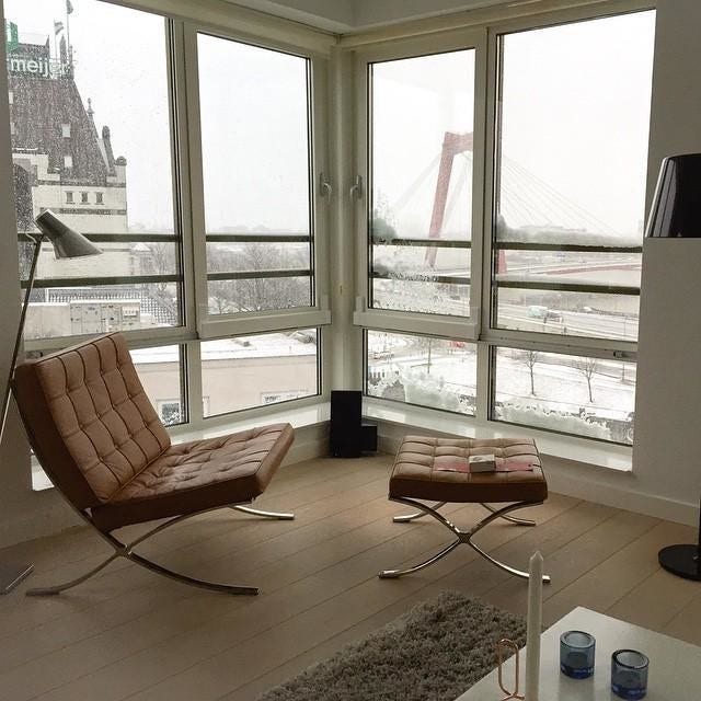 Knoll Ludwig Mies Van Der Rohe - Barcelona® Relaxed Stool