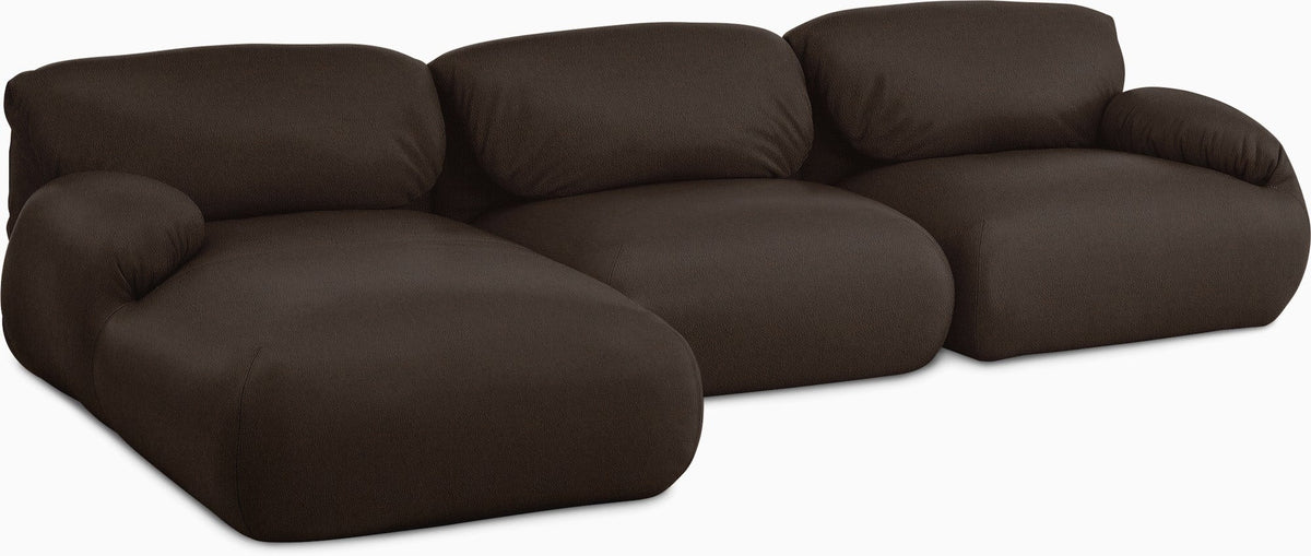 Canapé d'angle Luva trois places Herman Miller