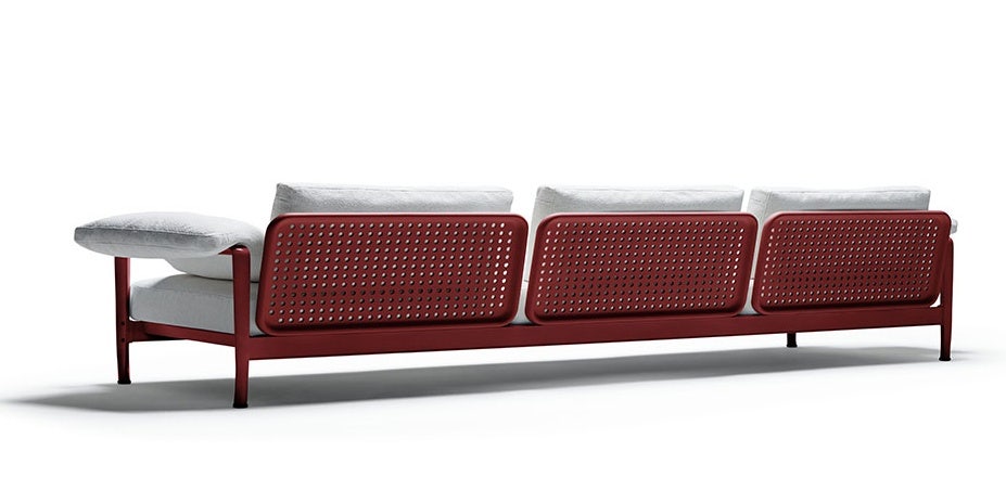 Knoll Lissoni Outdoor Three-Seat Sofa