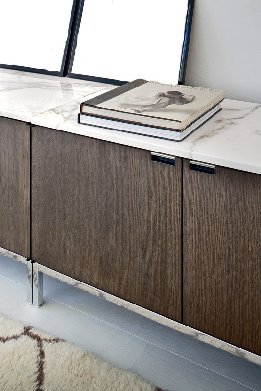 Knoll Florence Knoll® Credenza - Four Position (Four Storage Cabinets) Style 2