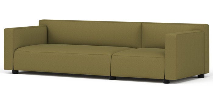 Knoll Barber Osgerby Asymmetric Sofa