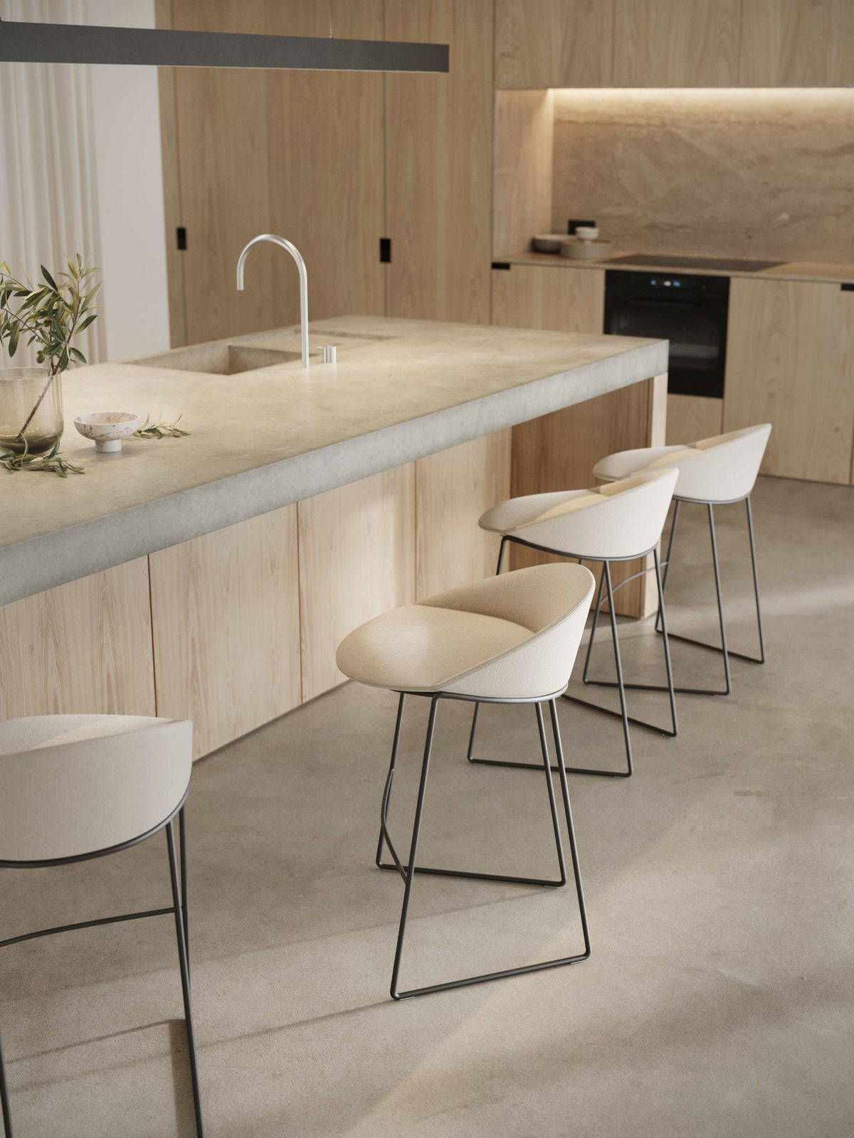 Circa Stool & Side Chair by Bensen - gallery 4
