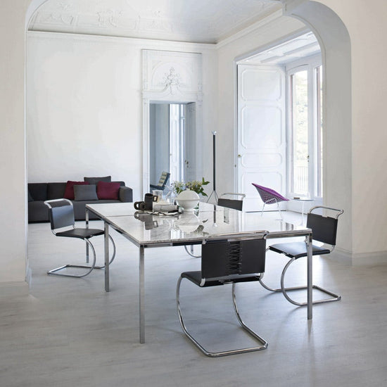 Knoll Ludwig Mies Van Der Rohe - MR Chair with Leather Sling Seat