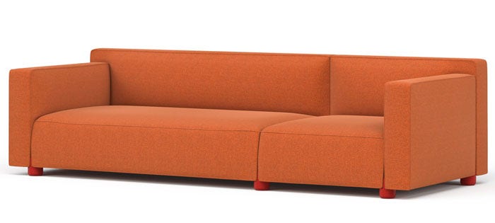 Knoll Barber Osgerby Asymmetric Sofa