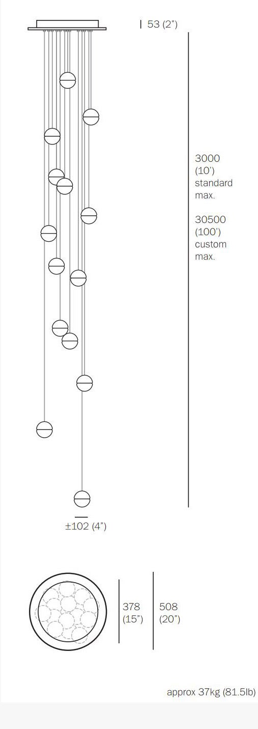 Bocci 14.14 Fourteen Pendant Light
