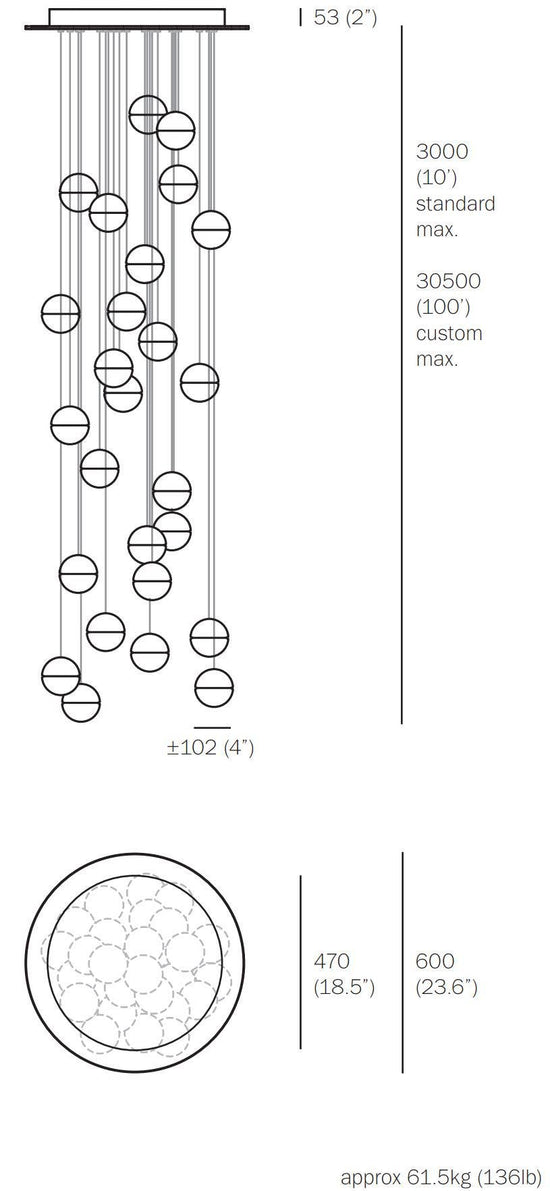 Bocci 14.26 Twenty Six Pendant Light
