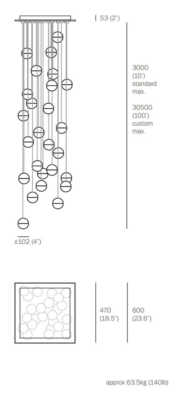 Bocci 14.26 Twenty Six Pendant Light