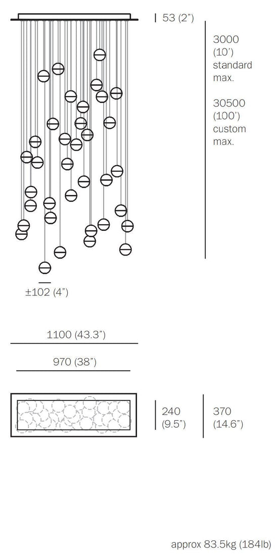 Bocci 14.36 Thirty Six Pendant Light
