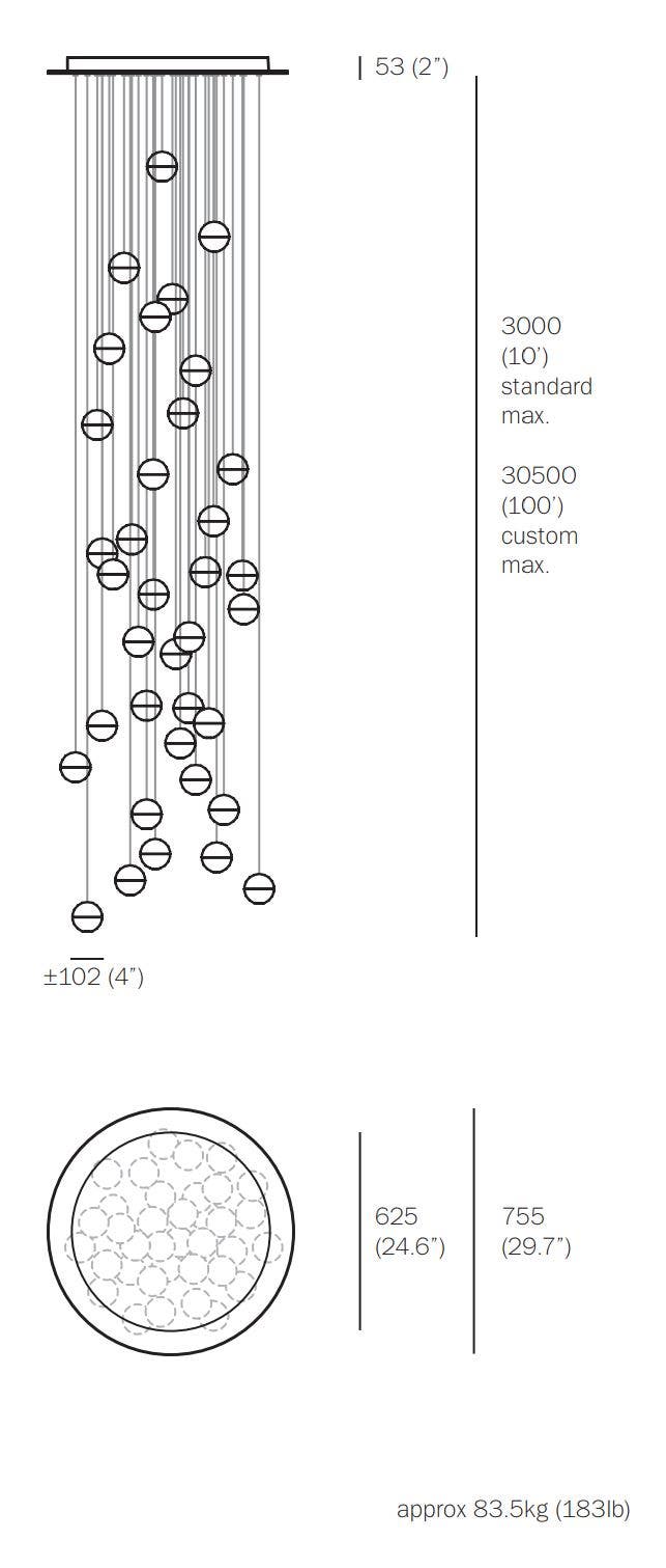 Bocci 14.36 Thirty Six Pendant Light
