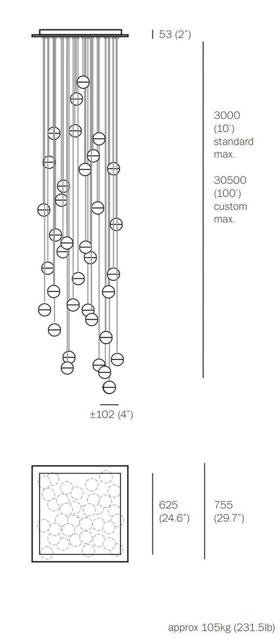 Bocci 14.36 Thirty Six Pendant Light
