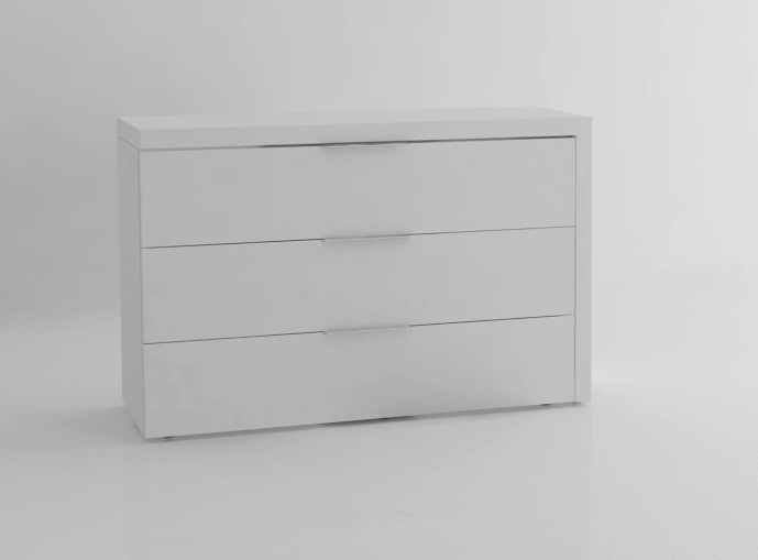 Pianca Domino Vanity/Desk and Spazio Dresser