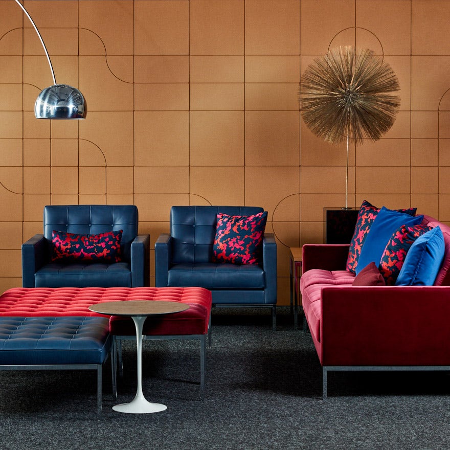 Knoll Florence Knoll® Relaxed Square Bench