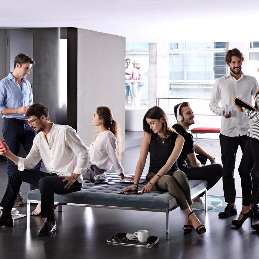 Knoll Florence Knoll® Relaxed Square Bench