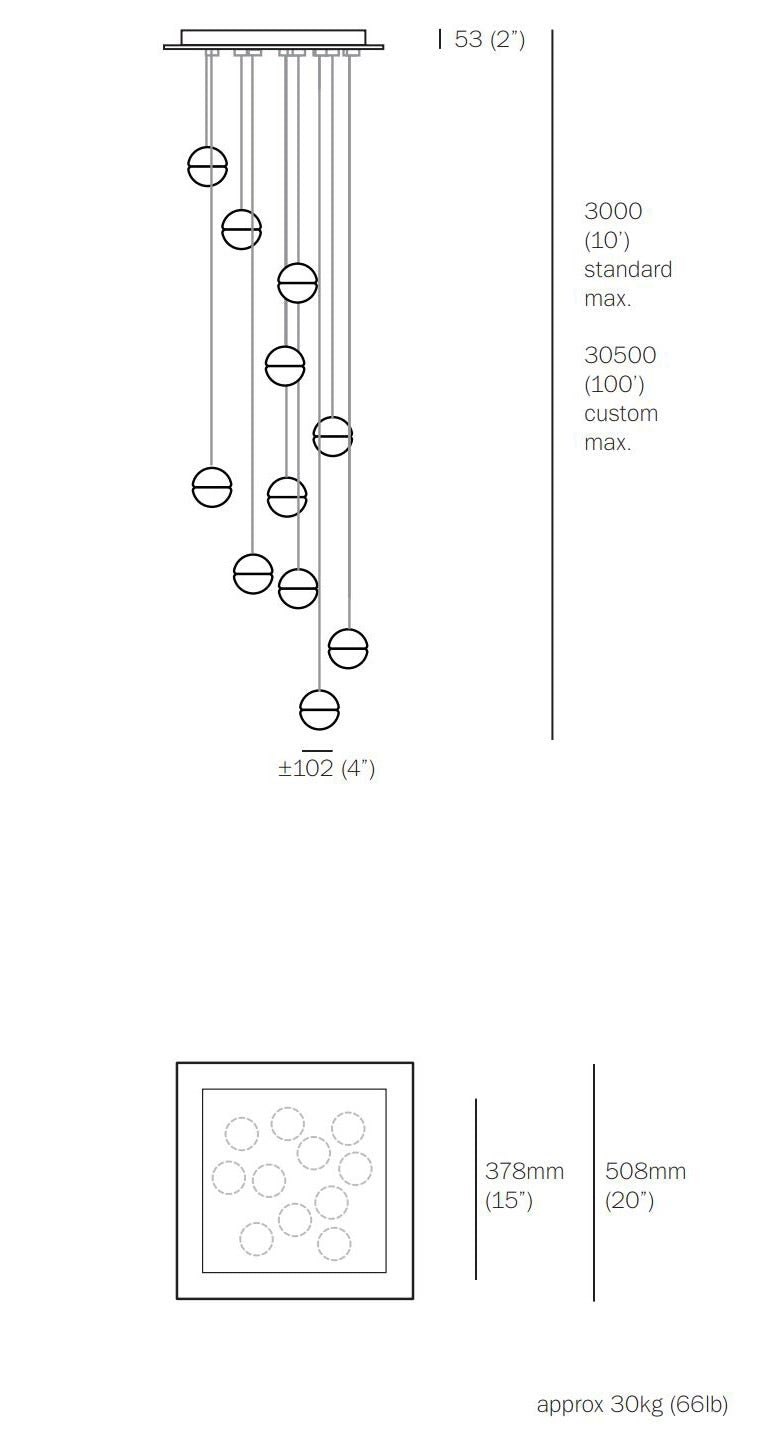 Bocci 14.11 Eleven Pendant Light