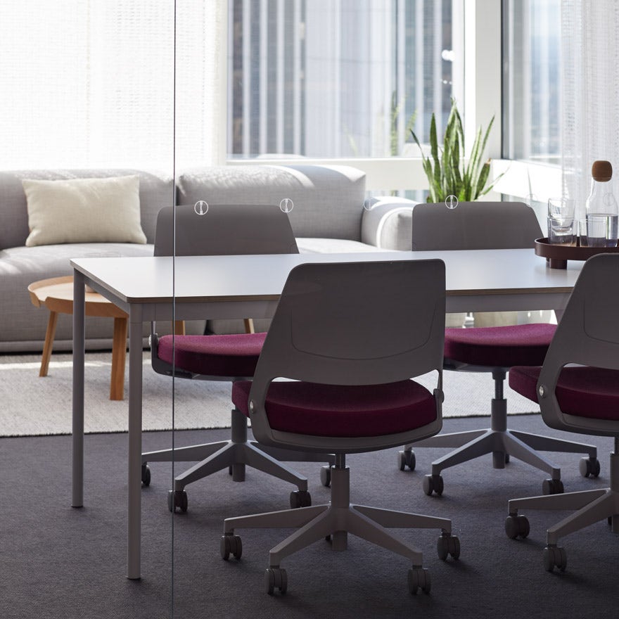 Knoll Ollo Task Chair with Shell Back, 5-Star Base