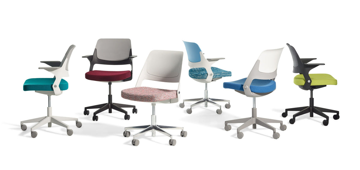 Knoll Ollo Task Chair with Shell Back, 5-Star Base