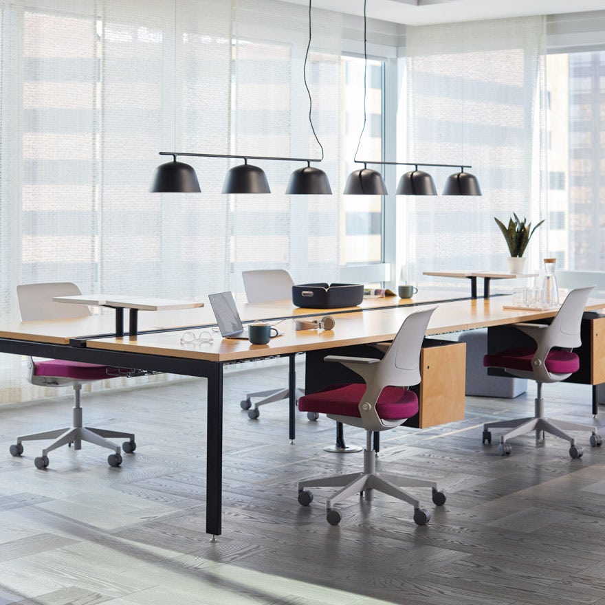 Knoll Ollo Task Chair with Shell Back, 5-Star Base