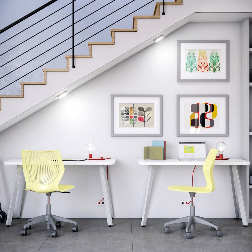 Knoll Rockwell Unscripted® Rectangular Easy Table, 48 x 24 inch