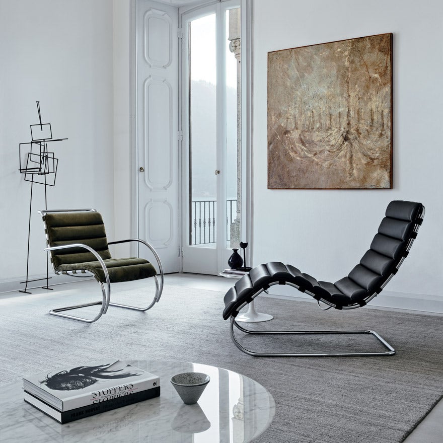 Knoll Ludwig Mies Van Der Rohe - MR Chaise Lounge