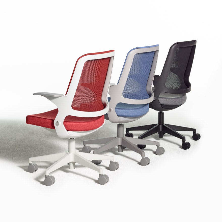 Knoll Ollo Task Chair with Knit Back, 5-Star Base