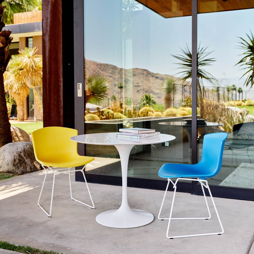 Knoll Harry Bertoia Molded Shell Side Chair - Outdoor