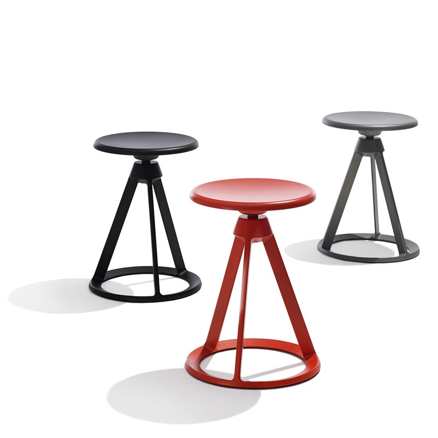 Knoll Barber Osgerby Piton™ Fixed Height Stool, Outdoor