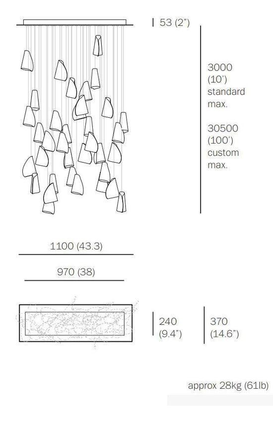 Bocci 21.36 Thirty Six Pendant Light
