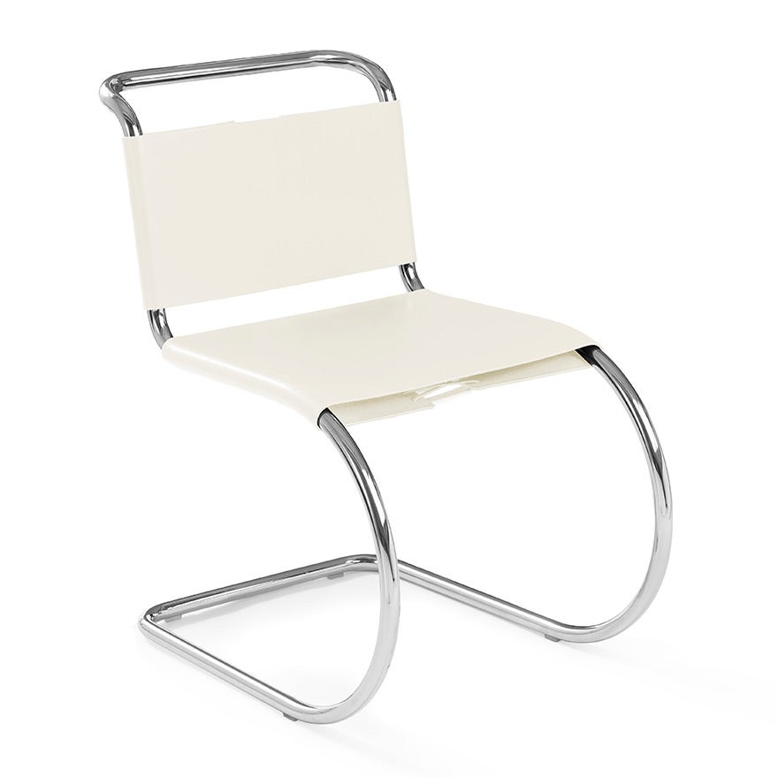 Knoll Ludwig Mies Van Der Rohe - MR Chair with Leather Sling Seat