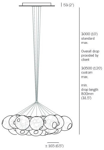 Bocci 28.19 Cluster Nineteen Pendant Light