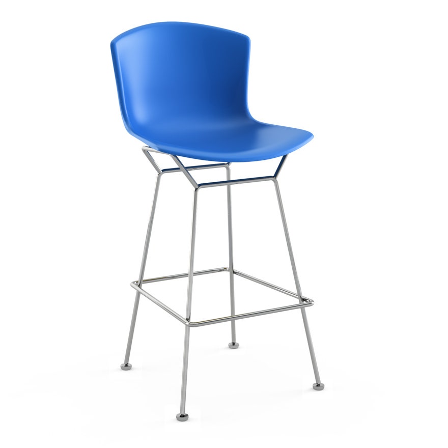Knoll Harry Bertoia Molded Shell Barstool