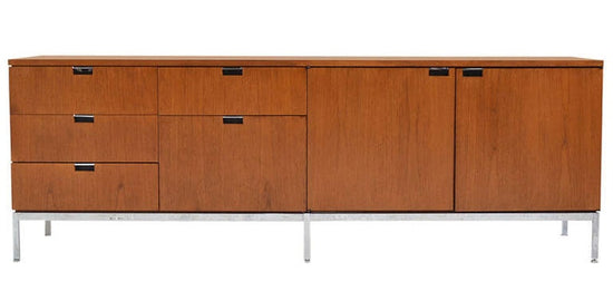 Knoll Florence Knoll® Credenza - Four Position (Four Storage Cabinets) Style 2
