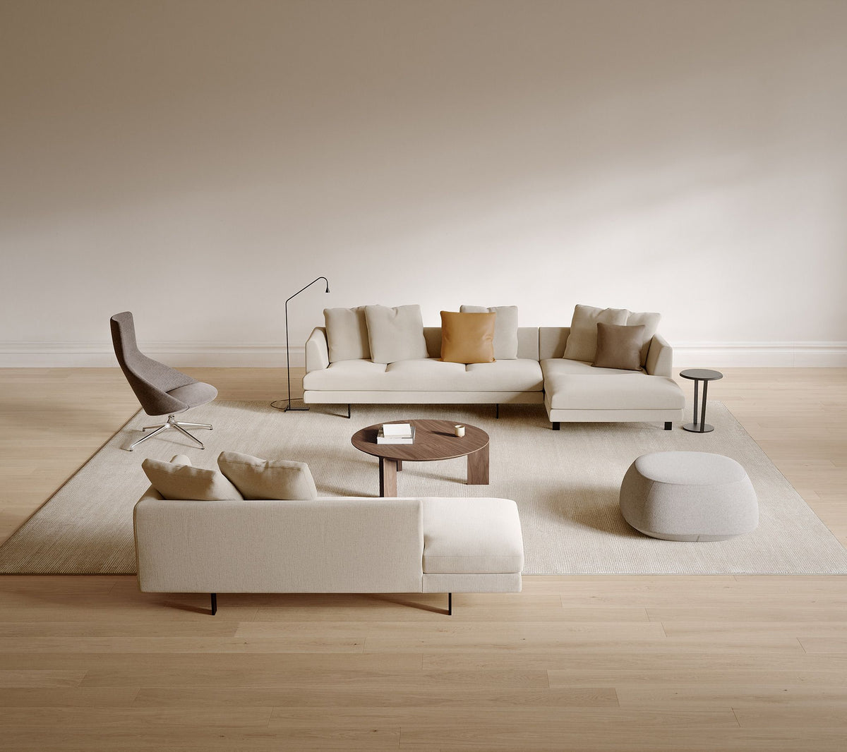 Grant Sectional Leather Seat Upgrade