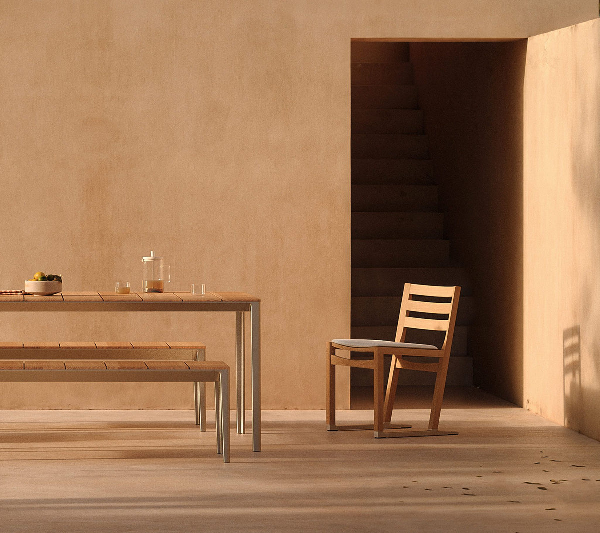 Outdoor Lean Chair by Bensen - lifestyle 10