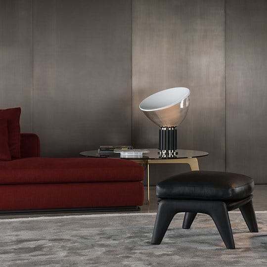 Flos Taccia Table Lamp with Methacrylate Diffuser