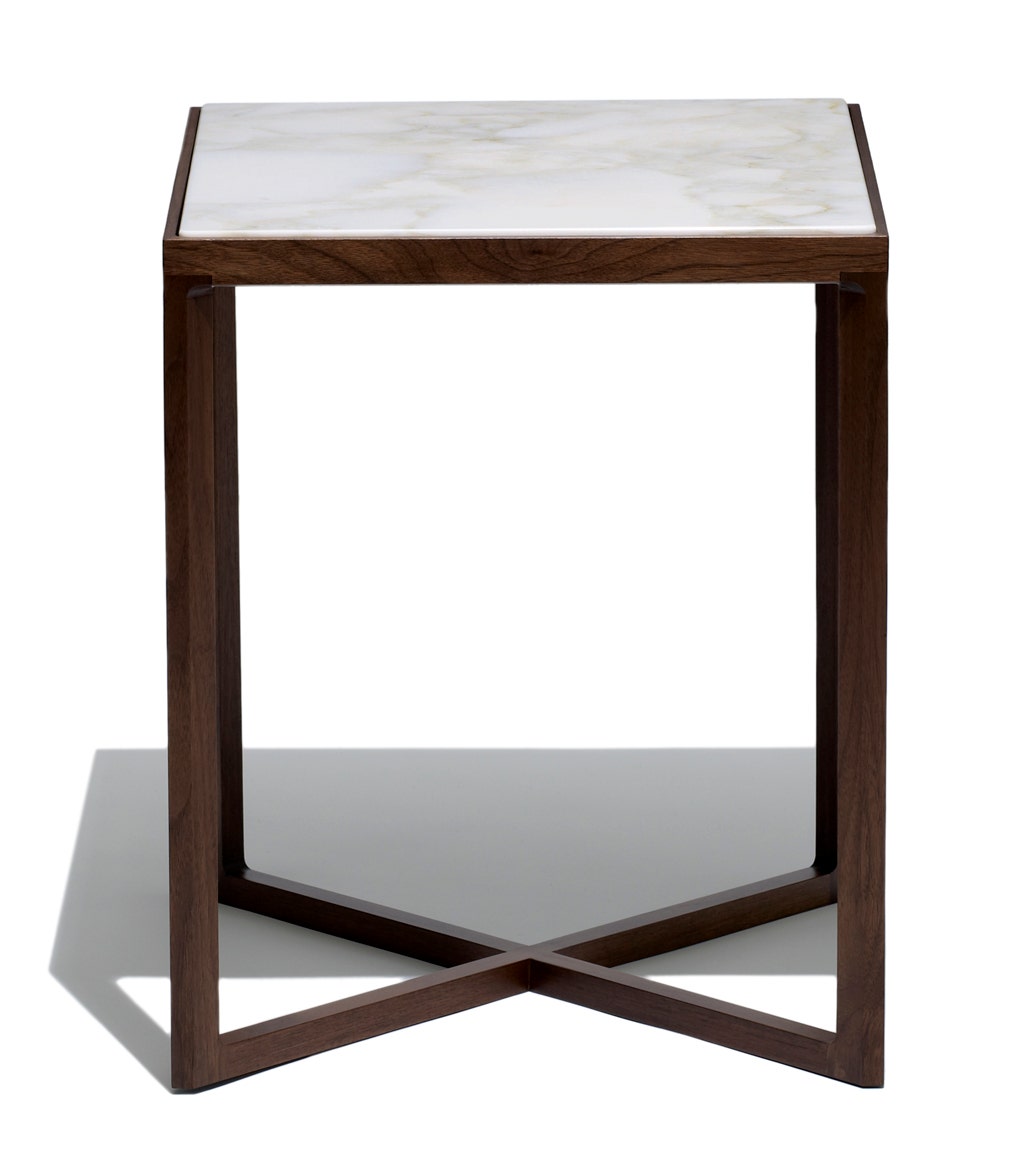 Knoll Marc Krusin Occasional Square Side Table - 18 inch, Medium Height