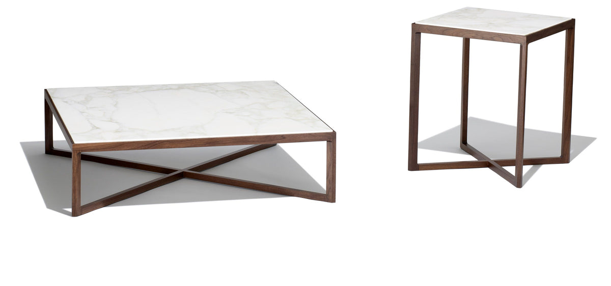 Knoll Marc Krusin Occasional Square Side Table - 18 inch, Medium Height