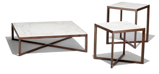 Knoll Marc Krusin Occasional Square Side Table - 18 inch, Medium Height