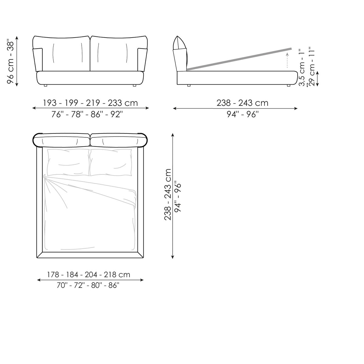 Blend bed