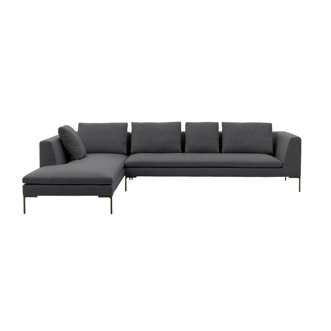 Charles Left Sectional Sofa - Quick Ship