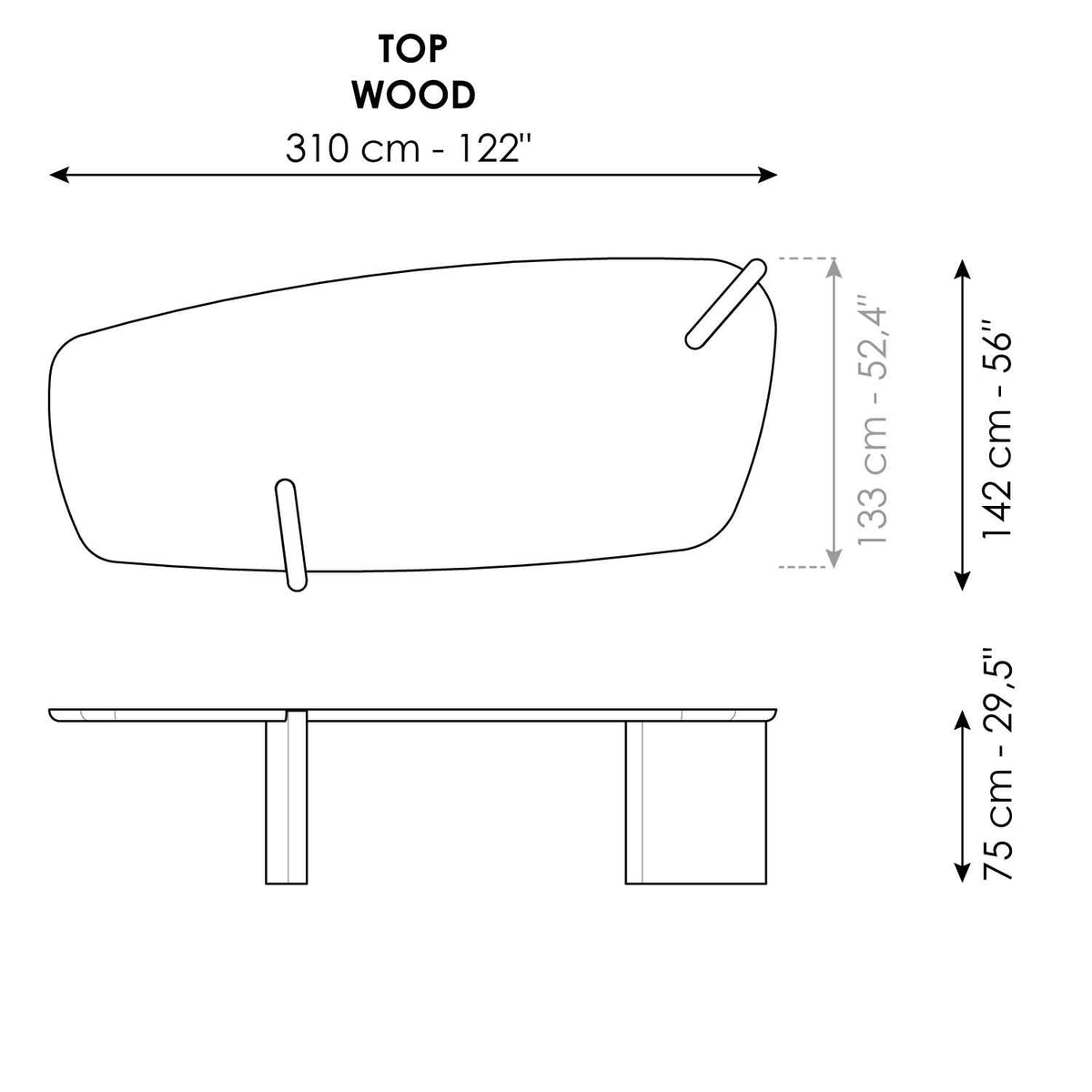 Flatiron table