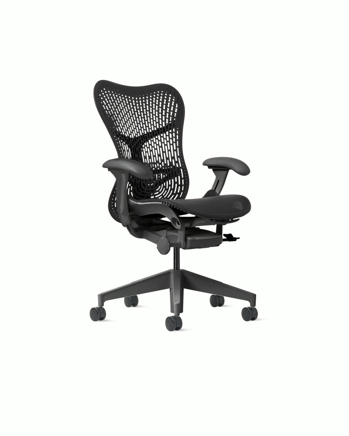 Herman Miller Mirra 2 Chair — Triflex Polymer Back / Graphite / Graphite