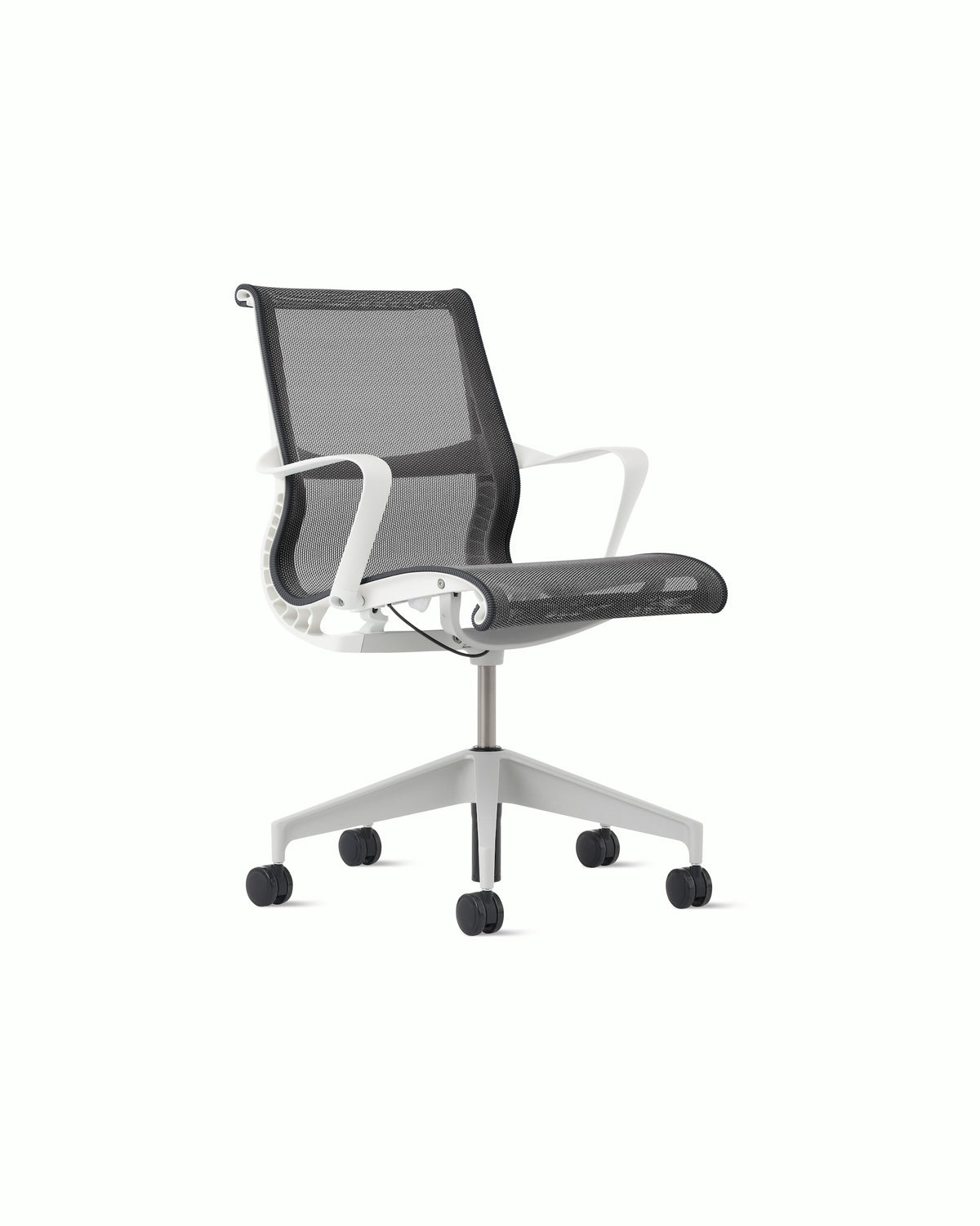 Herman Miller Setu® Multipurpose Chair — White & Graphite