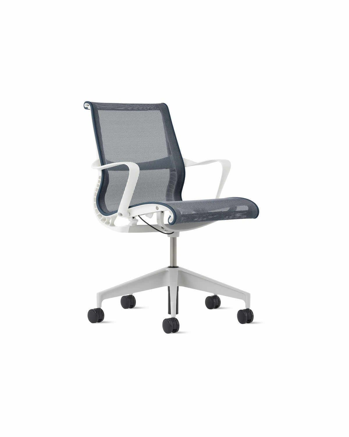 Herman Miller Setu® Multipurpose Chair — White & Nightfall