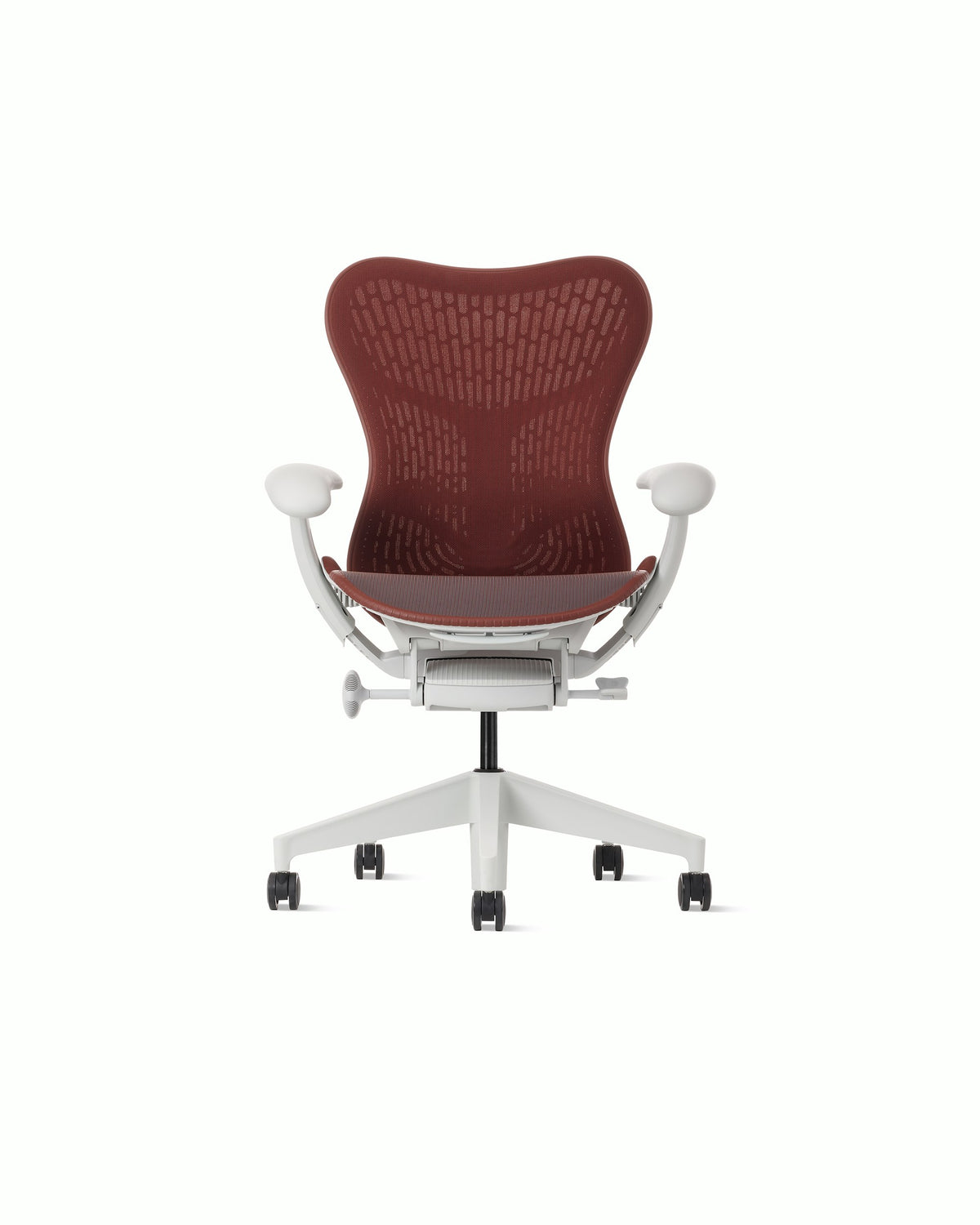 Herman Miller Mirra 2 Chair — Butterfly Suspension Back / Cordovan / Alpine