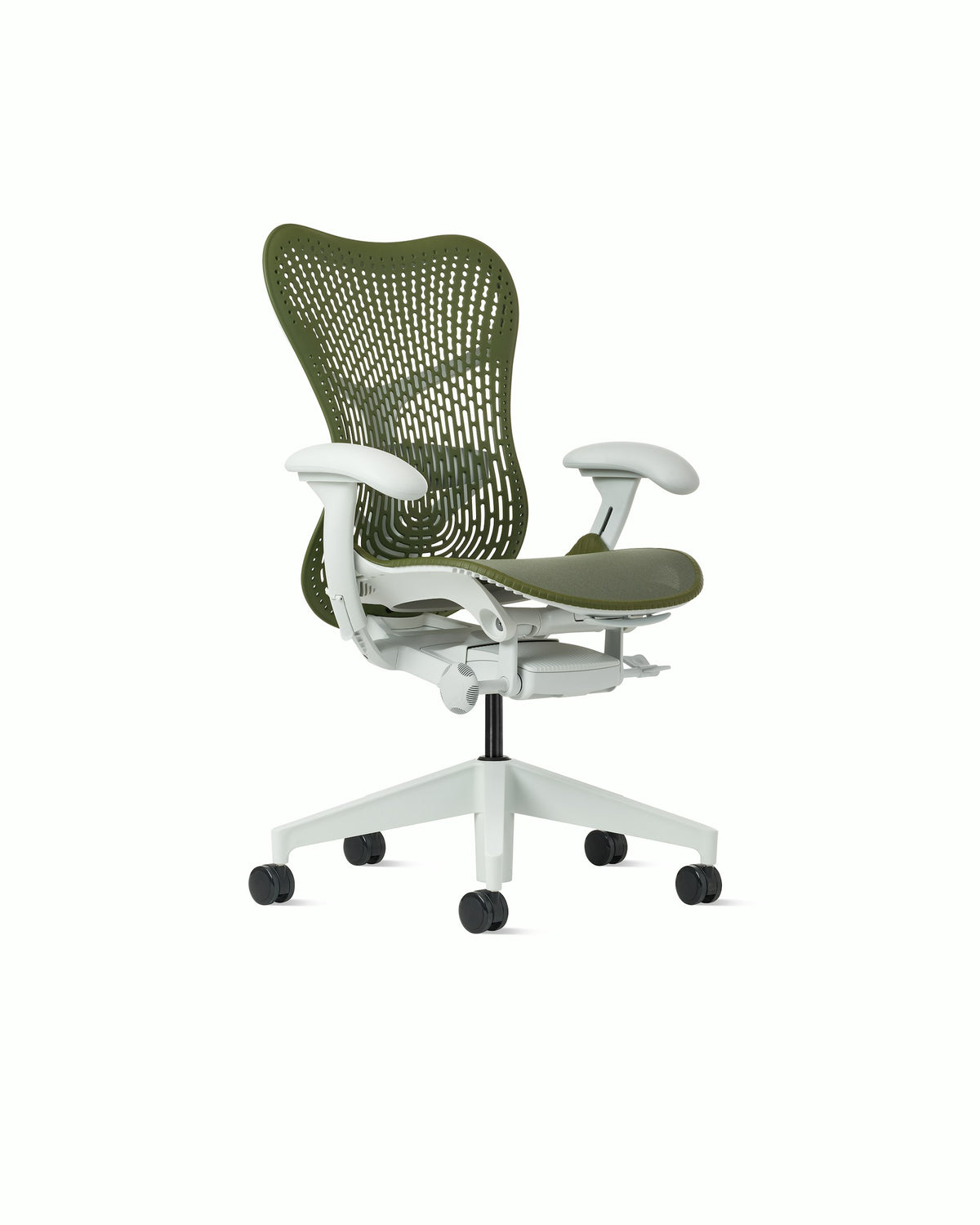 Herman Miller Mirra 2 Chair — Triflex Polymer Back / Olive / Alpine