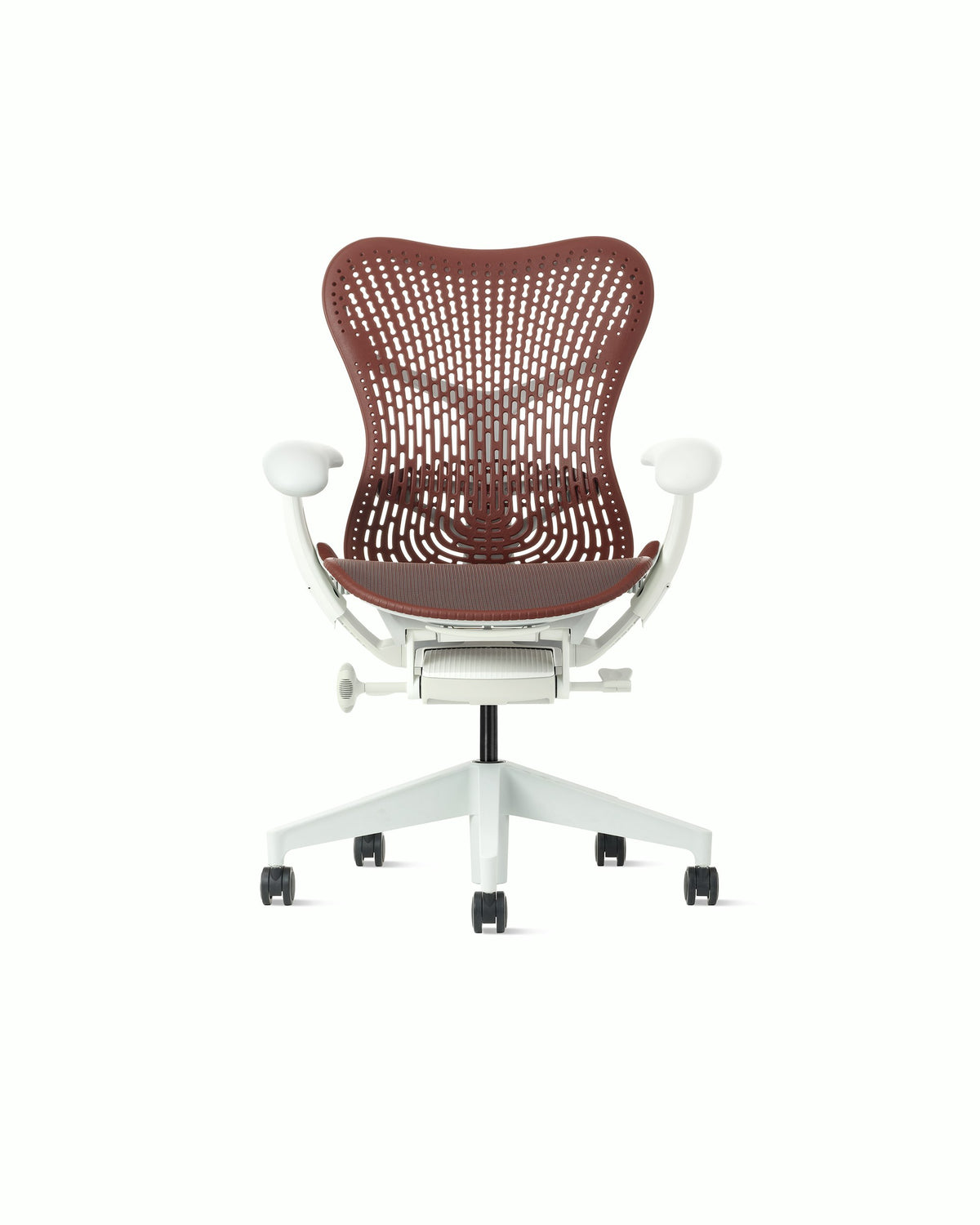 Herman Miller Mirra 2 Chair — Triflex Polymer Back / Cordovan / Alpine