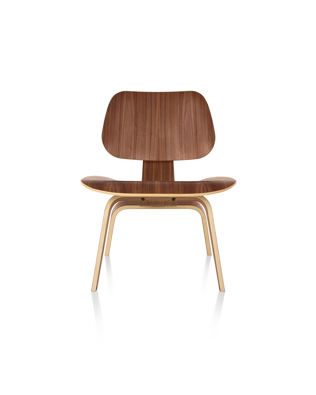 Eames® Molded Plywood Lounge Chair – Wood Base – Nonupholstered